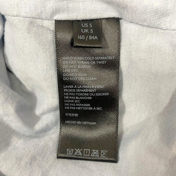 Urban Outfitters BDG Cropped Teddy Hoodie Jacket Size Small Baby Sky Blue - Picture 11 of 14